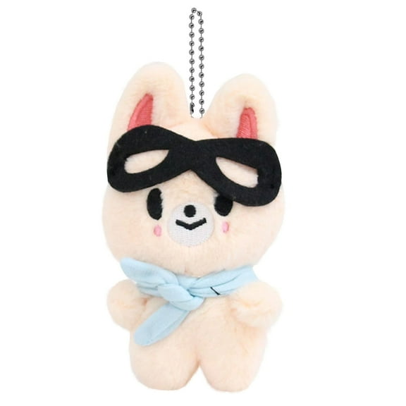 Skzoo Plush Keychain – 5.5-Inch Cute Stray Kids Plush Toy, Kawaii Cartoon Stuffed Keychain Gift for Fans