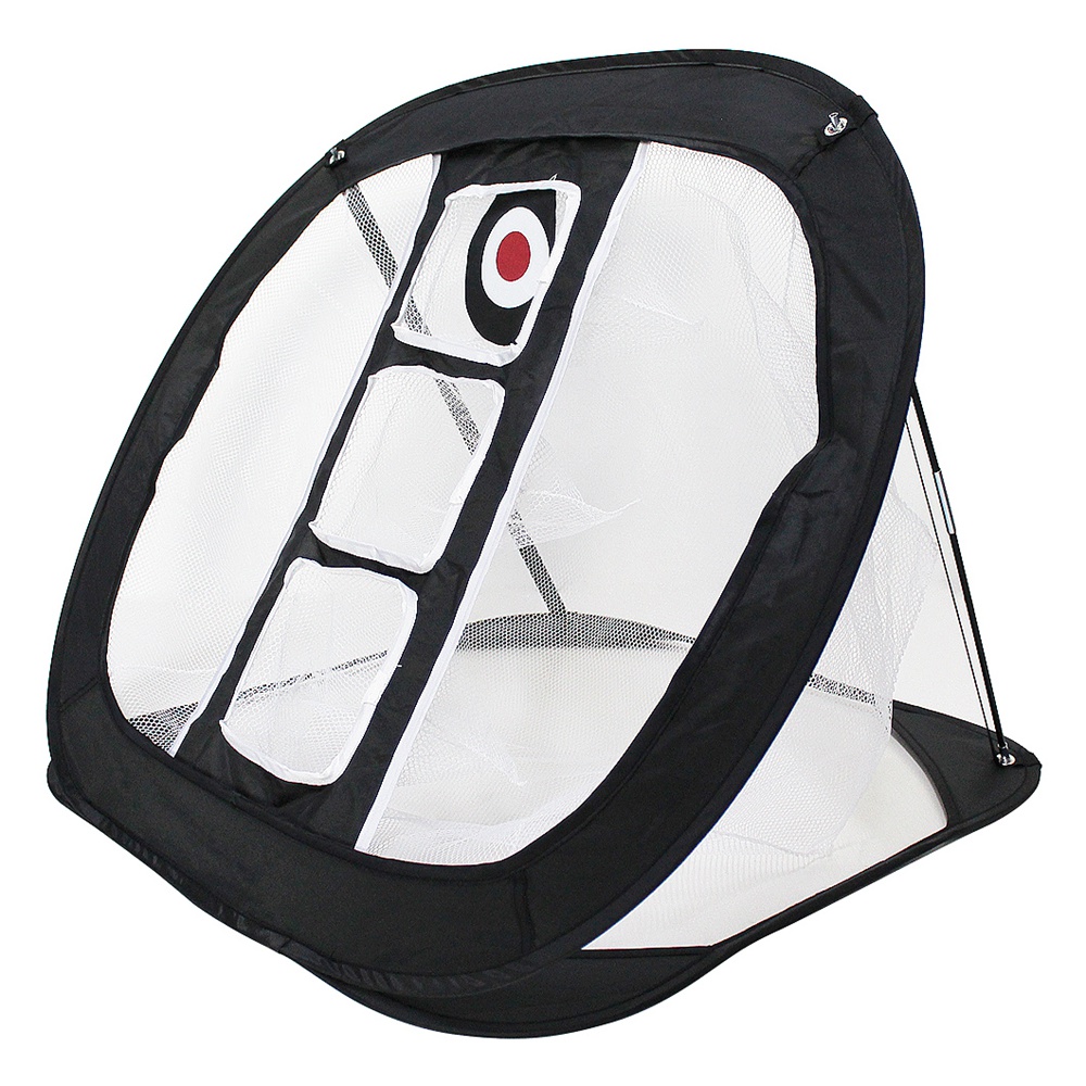 Golf Practice Nets Square Flat Steel Folding Cut Pole Nets Indoor