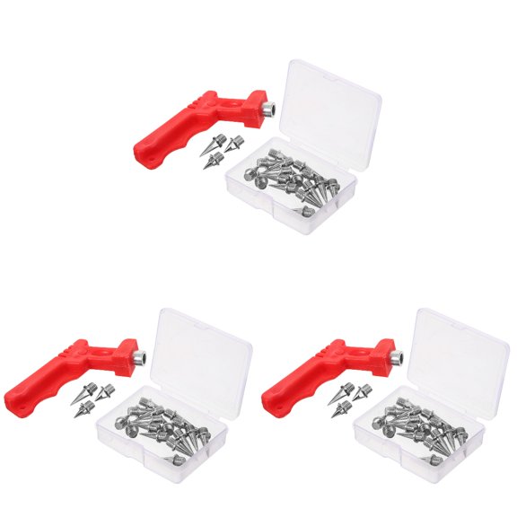 FENGGUIQU Sturdy Metal Track Spikes Assorted Color for Shoes Good Grip