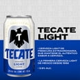 thumbnail image 3 of Cerveza clara Tecate light 12 pack latas de 355 ml c/u, 3 of 4