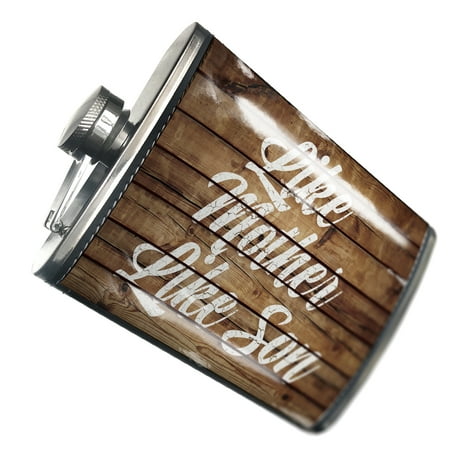 

NEONBLOND Flask Painted Wood Like Mother Like Son