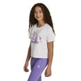 thumbnail image 2 of Reebok Girl’s Athletic Boxy Short Sleeve Graphic T-Shirt, Sizes 4-18, 2 of 6