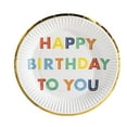 thumbnail image 1 of fastboy Birthday disposable meal tray paper tray, 1 of 9