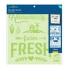 Hello Hobby Modern Farmhouse Elements Art Stencil (2 Pieces)