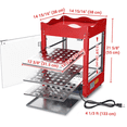 thumbnail image 6 of Yescom Pizza Food Warmer Commercial Countertop Display Case 3 Tier, 6 of 10