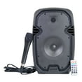 thumbnail image 4 of (2) Gemini PartyBox Rave8 8" Powered Speakers with Heavy Duty Tripod Speaker Stands Package, 4 of 9