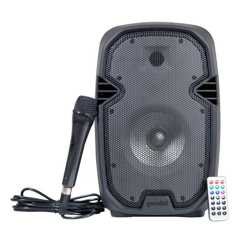 Gemini Rave8 8" Speaker with LED Action and Rechargeable Battery - Walmart.com