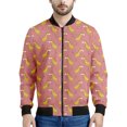 thumbnail image 3 of Chaqueta con estampado 3D de jirafa y dibujos animados para hombre, sudadera holgada, chaqueta informal con cremallera para niño, ropa de calle, abrigo, 3 of 5