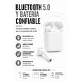 thumbnail image 2 of Audífonos Bluetooth 5.0 Inalámbricos Manos Libres Blancos, 2 of 5