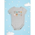 thumbnail image 3 of Cute Animal Faces Bodysuit Infant -Image by Shutterstock,  12 Months, 3 of 4
