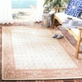 thumbnail image 2 of Safavieh Courtyard Derek Oriental Indoor/Outdoor Area Rug, Natural/Terracotta, 8' x 11', 2 of 9