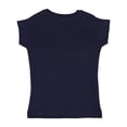 thumbnail image 2 of Toddler Girls' Fine Jersey T-Shirt NAVY 4T, 2 of 2