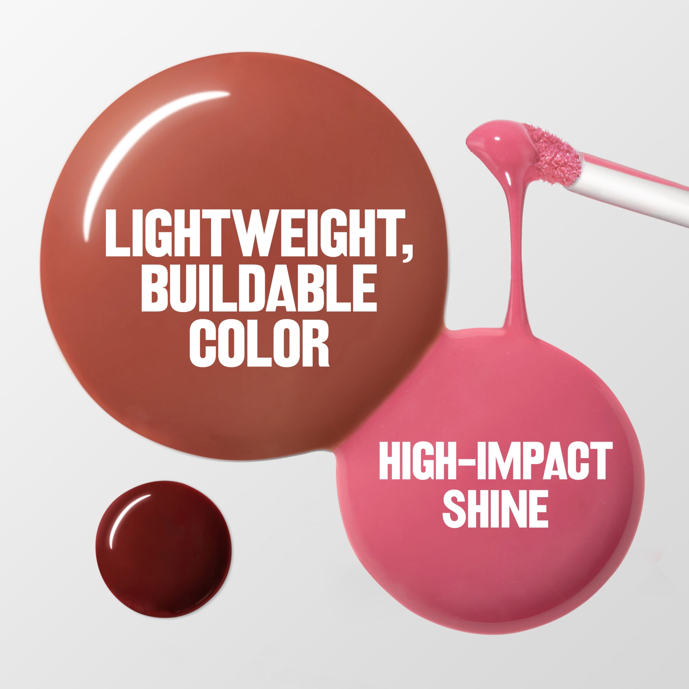 Revlon PhotoReady Instant Plump Serum, Lip Gloss, Plumping & Hydrating, 001 Needleless To Say, 0.25 fl oz