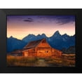 thumbnail image 2 of Drost, David 14x12 Black Modern Framed Museum Art Print Titled - Sunset in the Desert III, 2 of 5