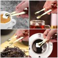 thumbnail image 4 of SHISUYAN 2Pcs Stainless Steel Mini Sugar Cube Clips Ice Cube Clips Tea-bag Tongs (Gold）, 4 of 8