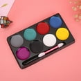 thumbnail image 3 of 8 Colors Non toxic Oil Paint Face Body Halloween Day Children Painting Makeup Set, 3 of 9