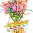 thumbnail image 2 of SHISUYAN 4Pcs Bird Toy Hanging Parrot Bite Toy Funny Bird Chew Toy Interesting Toy Bird Plaything(Random Color), 2 of 9