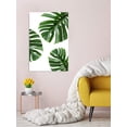 thumbnail image 2 of Awkward Styles Palm Leaves Poster Art Green Plants Poster Wall Decor Inspirational Poster Prints for Office Foliage Decor Green Grass Inspirational Vinyl Art Beautiful Nature Art Home Decor Ideas, 2 of 3