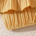 thumbnail image 6 of LUOGENLI Dresses For Girls 5-6 Toddler Girls Summer Sleeveless Solid Color Princess Dress Dance Party With Belt Clothes Summer Dresses For Girls Size 10 Graduation Dresses For Girls Yellow 8-9 Years, 6 of 8