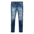thumbnail image 4 of Pantalón American Eagle Airflex+ Skinny Rasgado Con Parches, 4 of 5