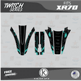 thumbnail image 2 of Kalair GFX Graphics Kit for Honda XR70 (1997-2000) Twitch Series, 2 of 5