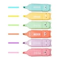 thumbnail image 2 of Markers for Coloring, Tyeign Novelty Cute Mini Bear Highlighter Pens & Assorted Macaron Colors Chisel Tip Marker Pens for Writing Stationery Drawing Pens for Writing & Office Suppl1Ml Pink, 2 of 8