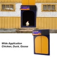 thumbnail image 3 of Puerta de Gallinero Automática Abridor de Puerta de Gallinero Automático con Energía Solar con Sensor de Luz de Temporizador Control Remoto para Gallinero, 3 of 8