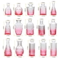 thumbnail image 2 of Set de jarrones Glass Bud Brajttt Vintage Pink (18 unidades), 2 of 8
