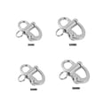 thumbnail image 4 of Boats Snap Shackle Firm Swivel Shackles Polished Storage Smooth Smooth Convenient Wide Application Lightweight Hook Accessories 35mm, 4 of 8