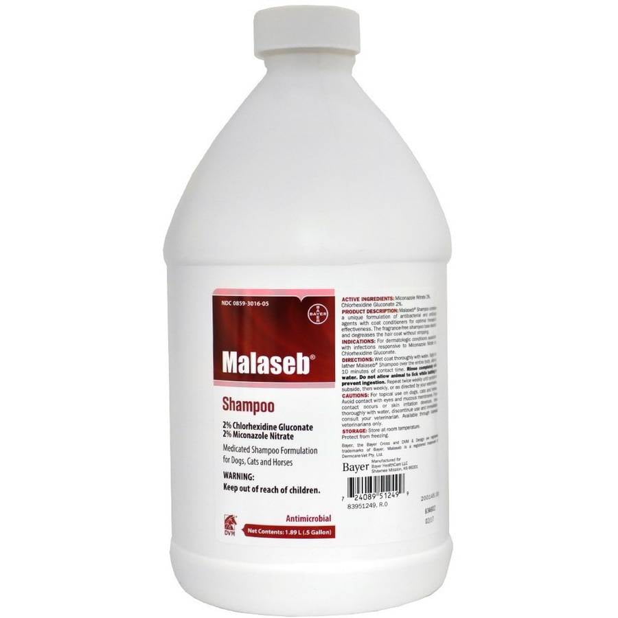 Malaseb Shampoo, 1/2 Gallon