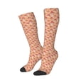 thumbnail image 2 of Daiia Sports Socks Mushroom Printed Novelty Crew Socks for Men Women Knee High Socks Cotton Socks Soft & Breathable Support Unisex Socks, 2 of 9