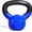 B. 10LB - Dark Blue, variant on Kettlebell, 5-100 LB Vinyl Coated Cast Iron Strength Training Kettlebells for Home Gym Exercises, Fitness, Full Body Workout Equipment, Push Ups, and Grip Strength