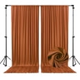 thumbnail image 1 of Cortina de bronce con fondo ZEBMOON, 152 x 213 cm, 2 paneles, 1 of 6