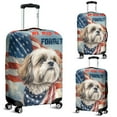 thumbnail image 2 of Patriot Shih Tzu We Will Never Forget Patriotic Remembrance Day Travel Luggage Cover Lion Dog Lover Gifts Suitcase Dust Protective Decor - 12014, 2 of 5
