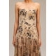 thumbnail image 5 of Vestido largo estampado Bellabarnetten Gemma sin mangas con abertura alta, 5 of 6