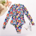 thumbnail image 4 of Traje de baño Traje de baño de una pieza de talle alto Traje de baño para mujer Deporte acuático FLhrweasw Para estrenar, 4 of 8