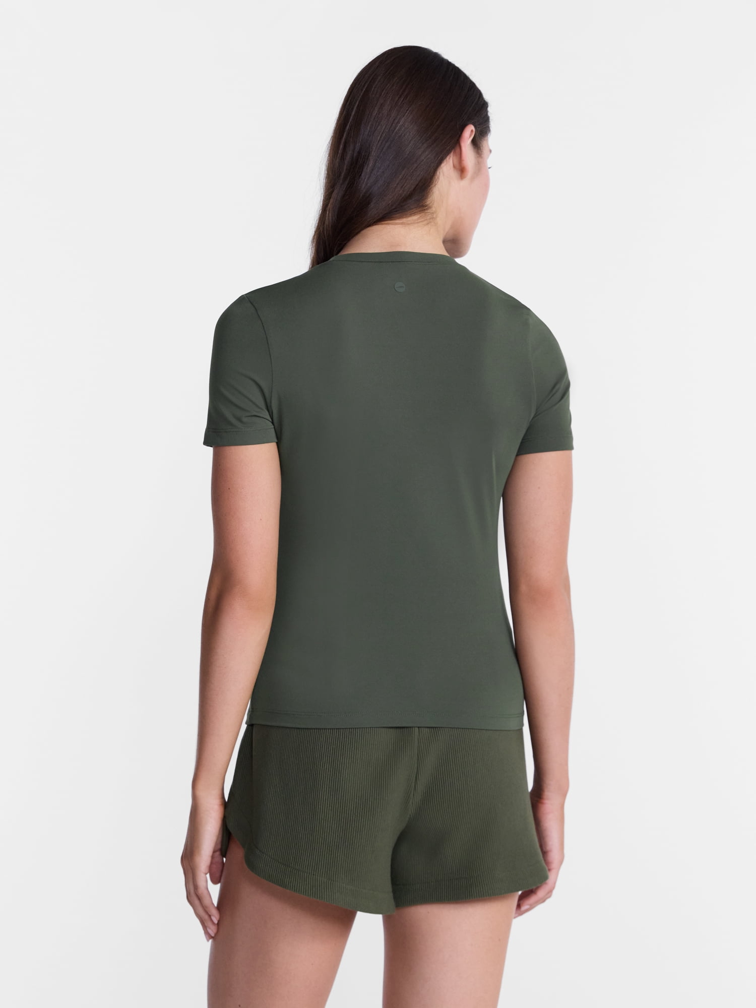 Avia Women's and Women's Plus SoftSculpt Tee with Short Sleeves, Sizes XS-4X