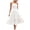 White, variant on DAFEI Women's Tube Dress Sleeveless Shirred Eyelet A Line Boho Summer Long Dresses Strapless Casual Beach Cover Ups Tube Top Dress