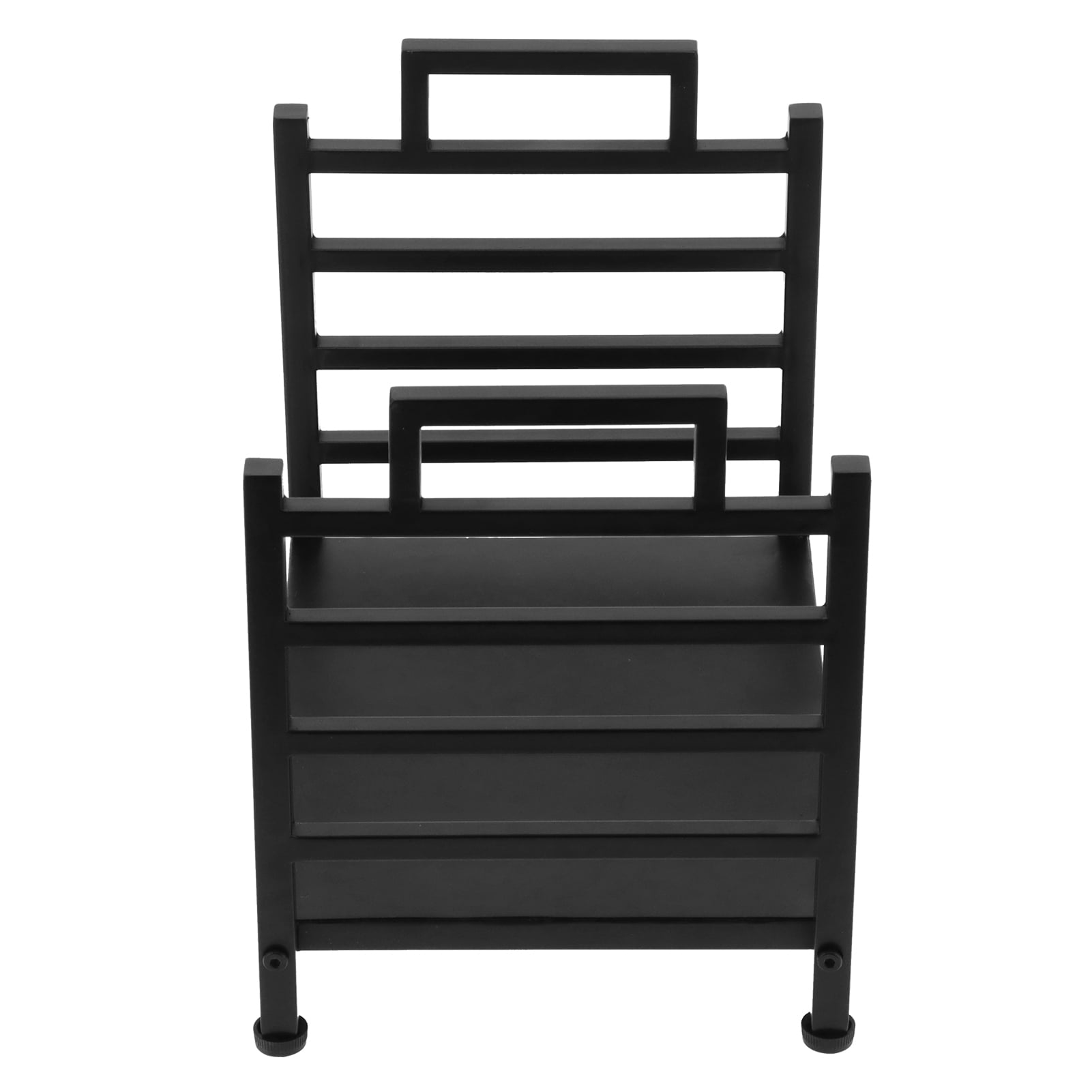 FAGINEY Firewood Holder,Wrought Iron Wood Storage Rack Firewood Shelf