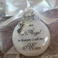 thumbnail image 3 of Christmas Memorial Feather Ball Angel Ornament, I Have an Angel in Heaven, Family Memorial Loss of Loved One Hanging Pendant Xmas Tree Decor, 3 of 7