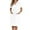 White, variant on Plus Size Short Sleeve V Neck A Line Dresses for Women with Pocket Workwear Casual Dress for Women White,XXXL