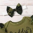 thumbnail image 6 of Odeerbi Baby Infant Boys Girls Outfit Sets Camouflage Layette Set Cotton Jumpsuit Newborn Clothes, 6 of 9