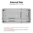 thumbnail image 3 of Caja de conexiones LeMotech IP67 impermeable 16 x 8 x 10 cm gris, 3 of 8