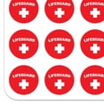 thumbnail image 2 of Lifeguard Red and White Planner Calendar Scrapbooking Crafting Stickers, 2 of 6