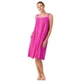 thumbnail image 5 of Aria Women's Sleeveless 40" Cotton Nightgown, Sizes XS-5X, 5 of 10