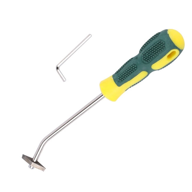 Ruiboury Outil de Retrait de Joints de Carrelage Professionnel Perceuse Racloir Losange Outil de Retrait de Calfeutrage Outils de Construction à Main