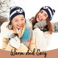 thumbnail image 4 of Picia Anchors Pattern Knitted Beanie Hat for Men and Women , Unisex Winter Warm Stretchy Knit Cap Thick Fisherman Beanies Cuffed Plain Skull Caps, 4 of 6