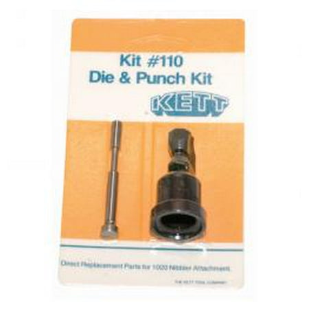 - KETT TOOL COMPANY PUNCH & DIE KIT F/1020 NIBBLER ATTACH