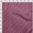 thumbnail image 3 of oneOone Cotton Cambric Medium Pink Fabric Stripes Fabric For Sewing Printed Craft Fabric By The Yard 42 Inch Wide, 3 of 4