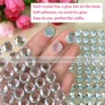 thumbnail image 4 of Pegatinas de diamantes de imitación autoadhesivas redondas de 3/4/5/6/8/10 mm, piedras de cristal adhesivas para manualidades, n.º 443484, 4 of 5